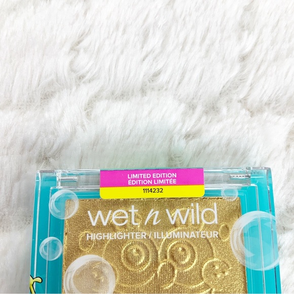 Wet N Wild SpongeBob SquarePants Limited Edition Gold Shimmer Highlighter Sealed - Picture 4 of 7